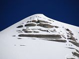 15 Mount Kailash South Face Summit Close Up On Mount Kailash Inner Kora Nandi Parikrama Here is a close up view of the summit area of the Mount Kailash South Face on them Inner Kora / Nandi Parikrama. (09:37).